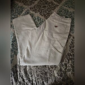 Dickies White Carpenter Pants